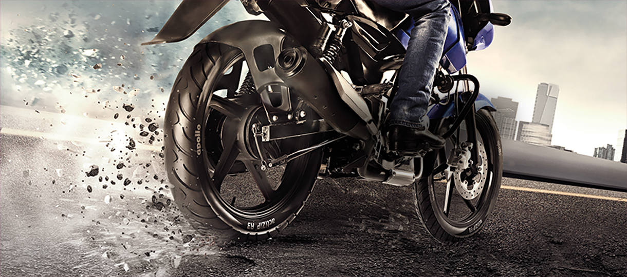 Apollo tyres sales for yamaha fz